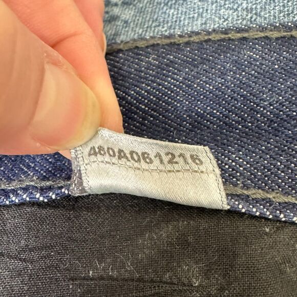 Roca Wear Jeans Mens 40*32 Dark Wash Regular Fit Logo Y2K Hip Hop - Picture 11 of 12